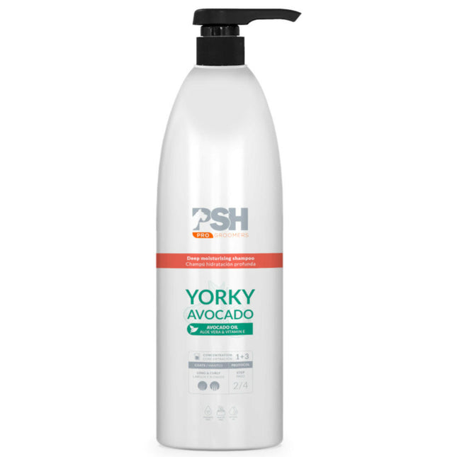 PSH Pro Yorky Avocado Shampoo - moisturizing shampoo for long and curly fur, concentrate 1:3.