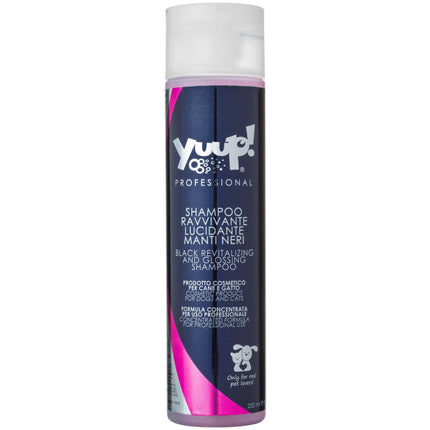 Yuup! Professional Revitalizing & Glossing Shampoo - Glossing Shampoo for Coats and Dark Fur, Concentrate 1:20.