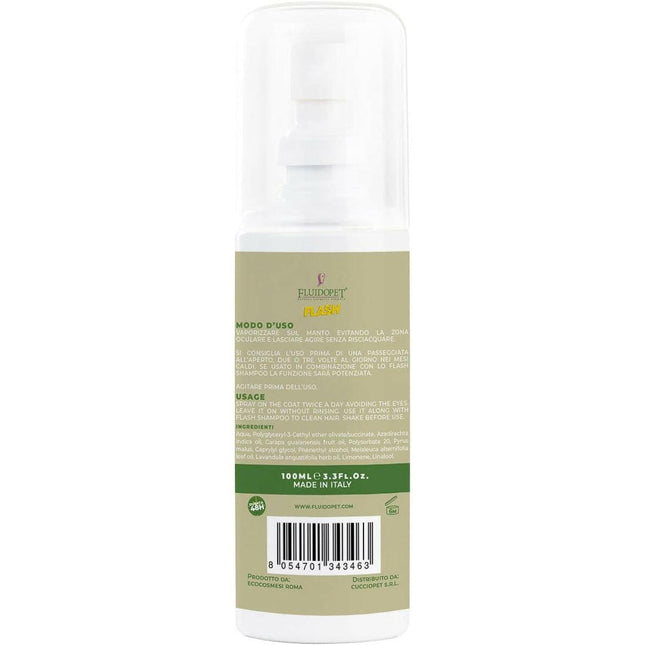 FluidoPet Flash Spray - insect repellent for dogs and cats.