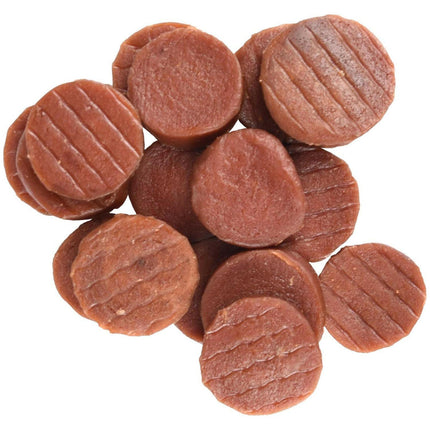 Flamingo Hapki Duck Coins - dog treats, duck slices.