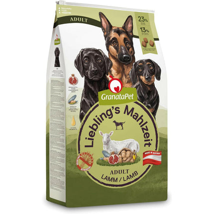 GranataPet Lamb Adult - grain-free dry dog food with lamb.