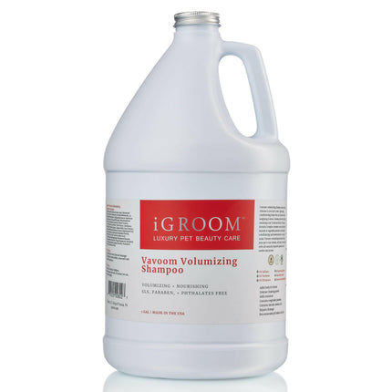 IGroom Vavoom Volumizing Shampoo - professional shampoo for dogs and cats, adds volume, concentrate 1:8.