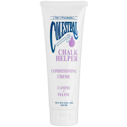 Chris Christensen Colestral Chalk Helper - 2-in-1 moisturizing conditioner for fur and chalk base.