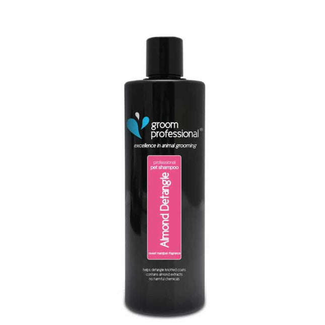 Groom Professional Almond Detangle Shampoo - almond shampoo for dogs that facilitates detangling, concentrate 1:10.