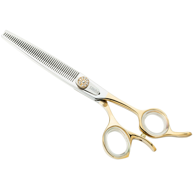 Chris Christensen Artisan Professional Thinning - professional, hand-forged thinning shears made of Japanese stainless steel, 46 teeth.