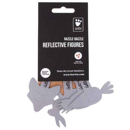 Hurtta Razzle - Dazzle Reflective Figures - reflective set for collars, leashes, and harnesses