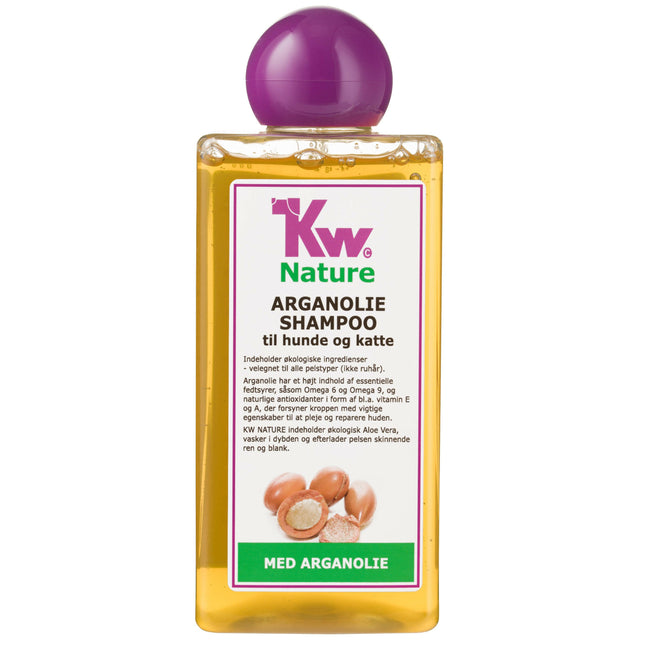 KW Nature Argan Oil Shampoo - argan shampoo for dogs and cats, concentrate 1:3.