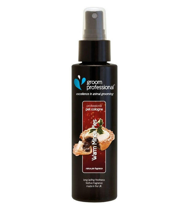 Groom Professional Warm Mince Pies Cologne - perfume with a festive scent of raisins, cinnamon, and a hint of brandy.