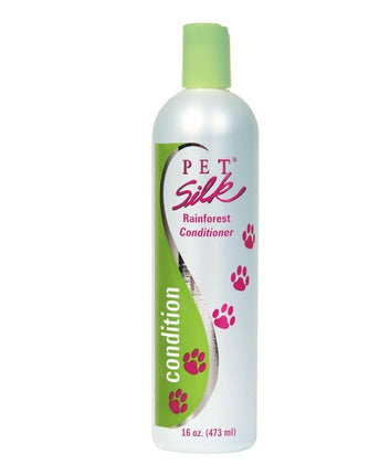 Pet Silk Rainforest Conditioner - moisturizing conditioner with proteins for all coat types, with a tropical scent, concentrate 1:16.