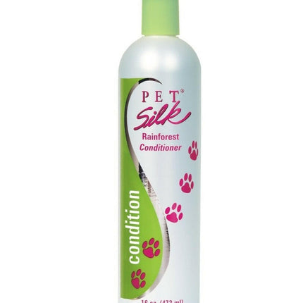 Pet Silk Rainforest Conditioner - moisturizing conditioner with proteins for all coat types, with a tropical scent, concentrate 1:16.
