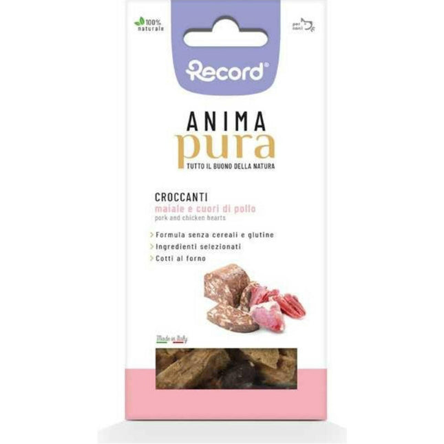 Anima Pura Pork and Chicken Hearts - Healthy Treats for Dogs, Pork and Chicken Hearts.