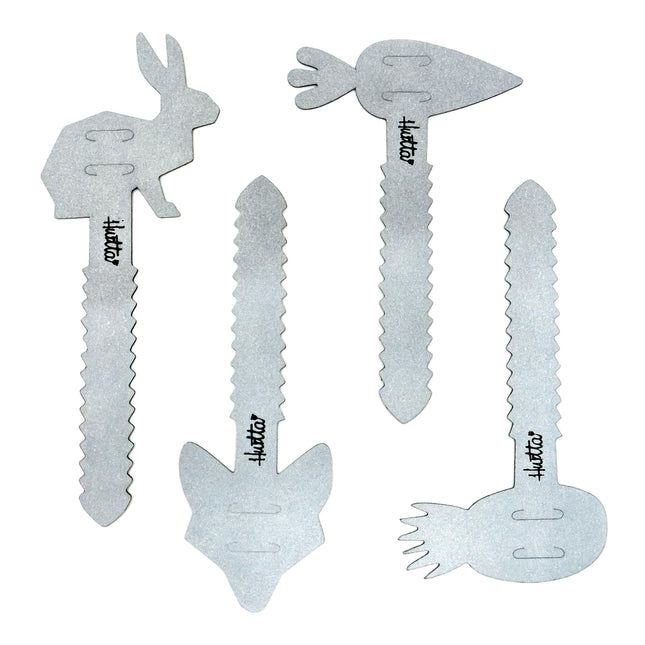 Hurtta Razzle - Dazzle Reflective Figures - reflective set for collars, leashes, and harnesses.