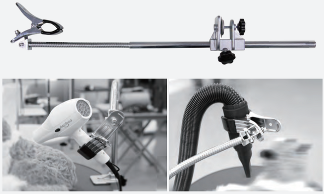Shernbao Groomers Arm - grooming arm for handheld dryers or table dryer hoses.