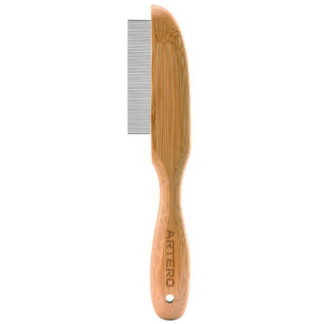 Artero Pin Comb Nature Collection - bamboo, dense comb for the muzzle and whiskers.