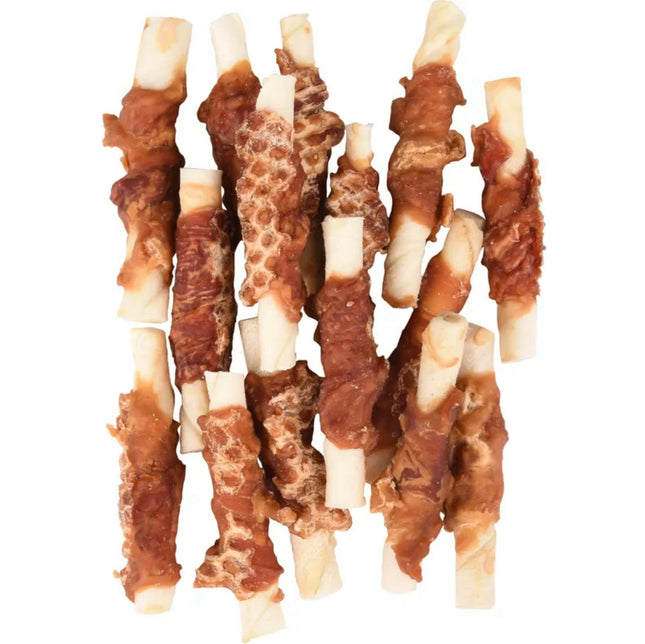 Flamingo R'hide Sticks Duck - dog treats, mini sticks wrapped in duck.