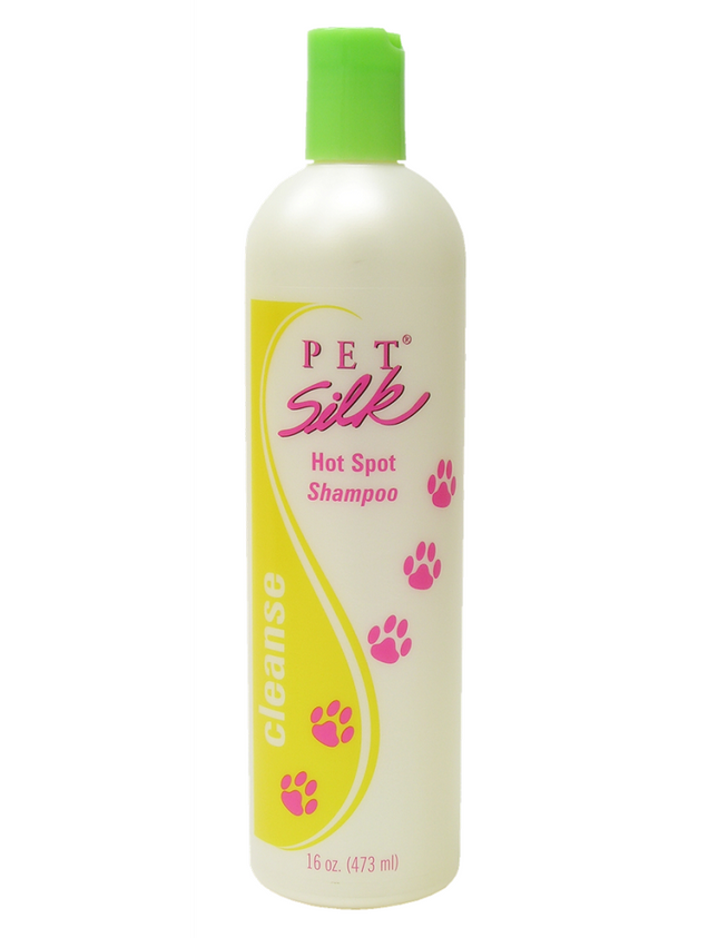 Pet Silk Hot Spot Shampoo - therapeutic shampoo for problematic skin in dogs and cats, concentrate 1:16.