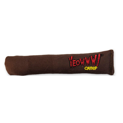 Yeowww! Cigar Cat Toy - cat toy with organic catnip, cigar shape.