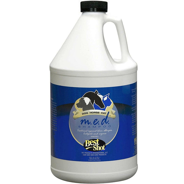 Best Shot M.E.D. Shampoo - herbal therapeutic shampoo for problem skin, for dogs, cats, horses, concentrate 1:10.