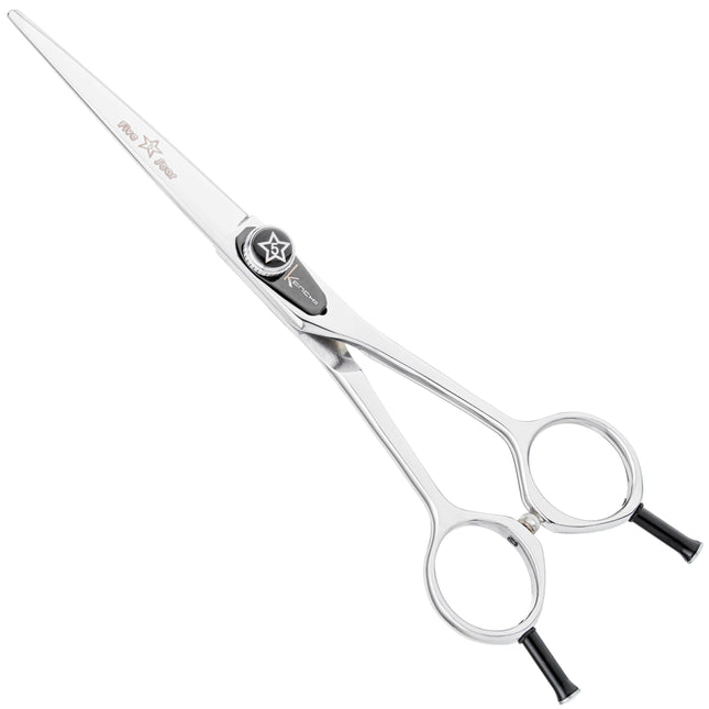 Kenchii Five Star Scissors - grooming scissors, straight with bevel blades.