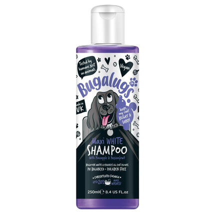 Bugalugs Maxi Shampoo - dog coat shampoo that enhances fur color.