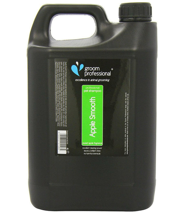 Groom Professional Apple Smooth Shampoo - apple shampoo for all coat types, concentrate 1:10.