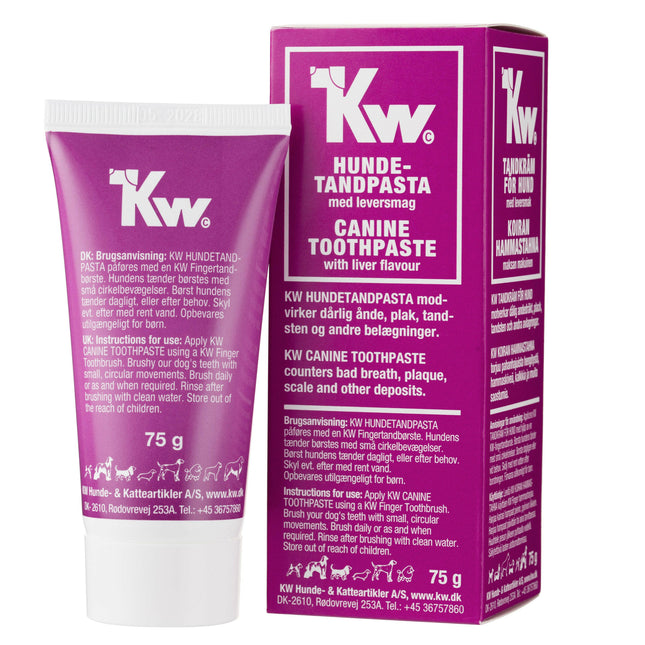 KW Canine Toothpaste - Dog Toothpaste with Chlorhexidine.