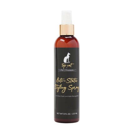 Chris Christensen Top Cat Anti-Static Styling Spray - anti-static conditioner for cats, making fur styling easier.