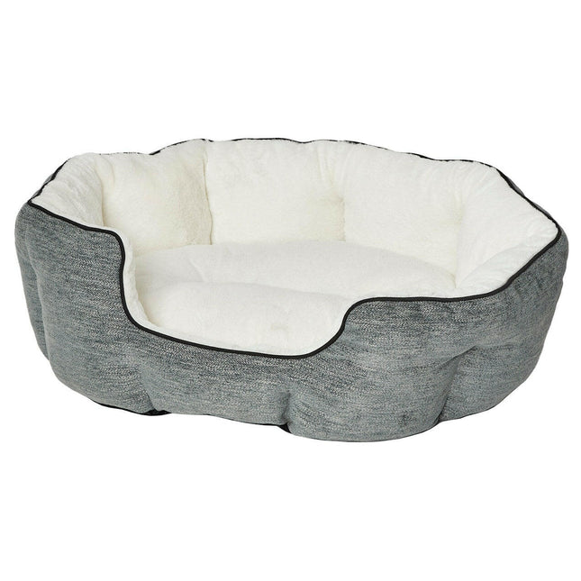 MidWest QT Deluxe Tulip Nesting Evergreen - dog bed with high sides.