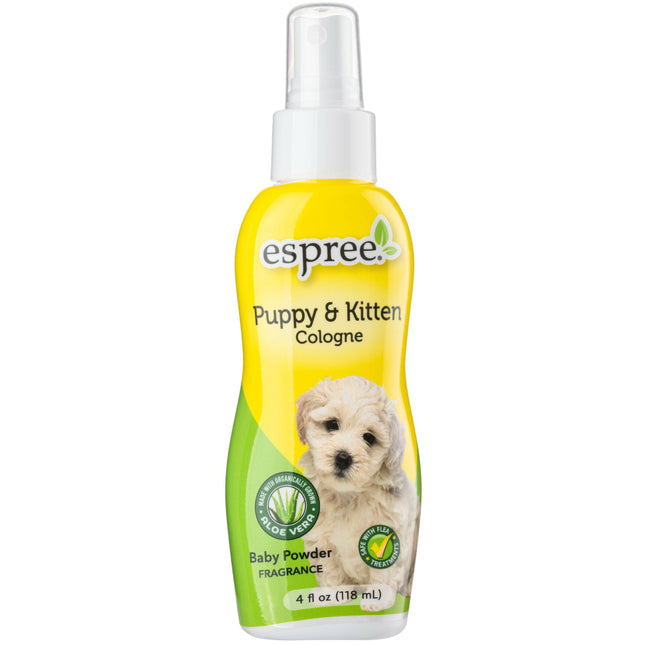 Espree Puppy & Kitten Cologne - conditioner and deodorizer in one, for puppies and kittens.