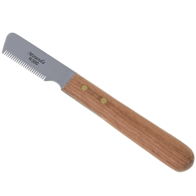Miranda Classic Trimmer - professional trimmer with a wooden handle.