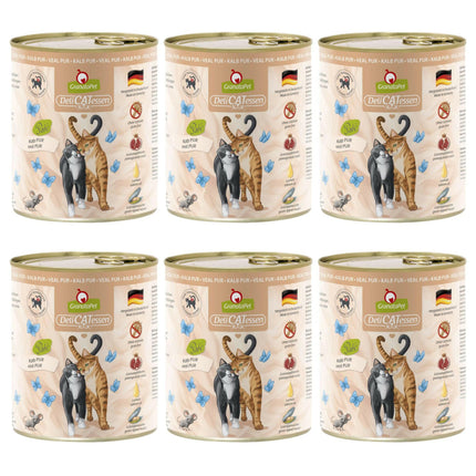 GranataPet DeliCatessen Veal Pur - grain-free wet food for cats, veal.