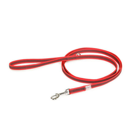 Julius K9 Color & Gray Supergrip Leash D-ring with Handle 1.4x180cm - Non-slip Dog Leash with D-ring.