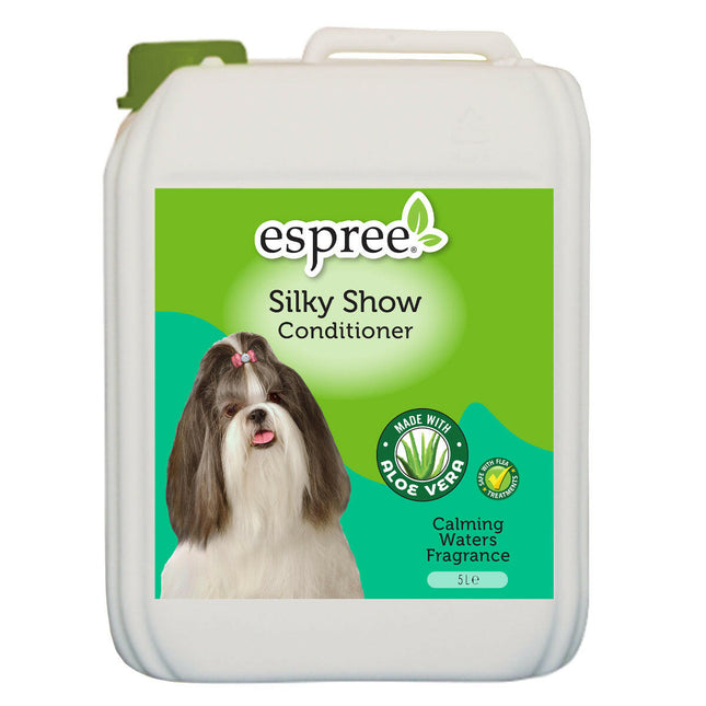 Espree Silky Show Conditioner - conditioner for long dog fur, with silk proteins.