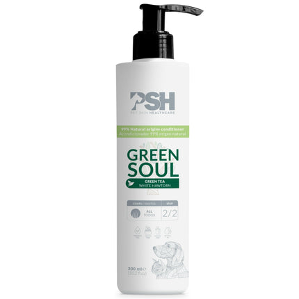 PSH Daily Beauty Soul Conditioner - conditioner for oily fur of dogs and cats, with tea.