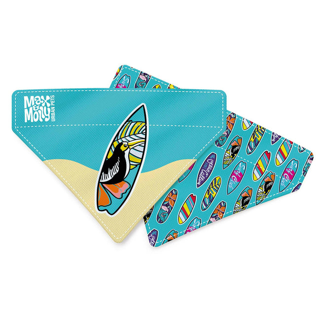Max & Molly Reversible Bandana Aloha - dog bandana, double-sided.