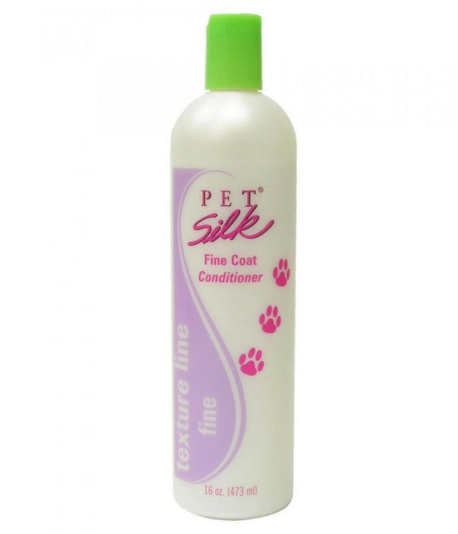 Pet Silk Texturizing Fine Coat Conditioner - Texturizing conditioner for dogs and cats, with silk for fine fur, concentrate 1:16.