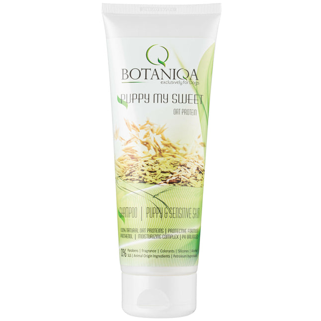 Botaniqa Puppy My Sweet Oat Protein Shampoo - shampoo for puppies and sensitive dogs.