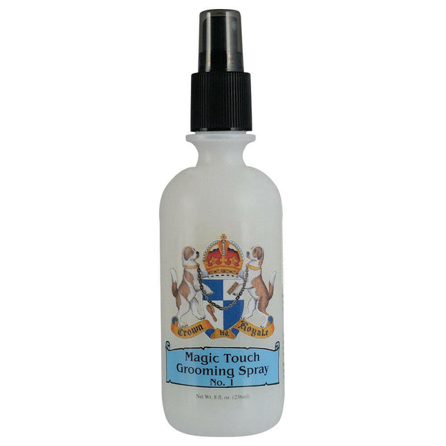 Crown Royale Magic Touch Formula 1 RTU - anti-static and polishing spray for fine and delicate dog fur.