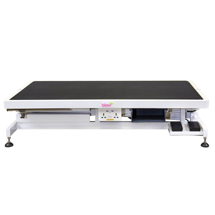 Blovi Callisto Pro - lift table with electric socket and accessory shelf, top x 65cm