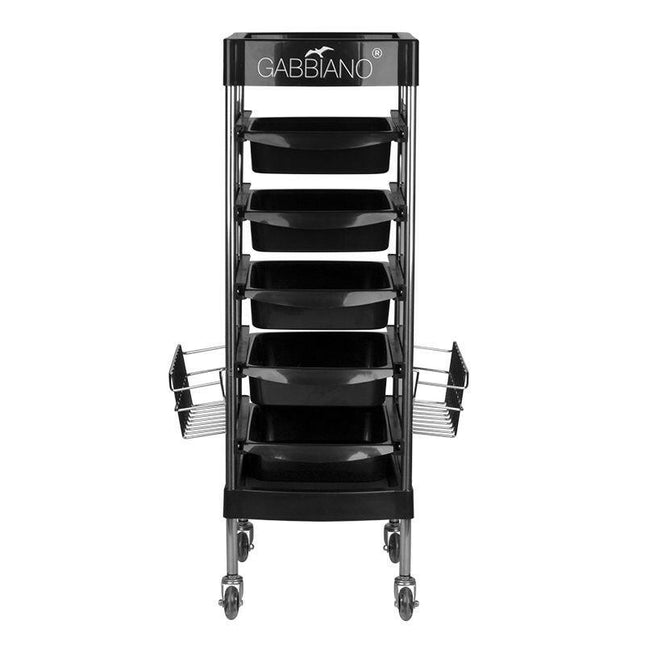 Gabbiano FX11 - E - Grooming Assistant 30x40x93, Litter Box, Lower Shelf, 2 Side Folding Handles, 2 Baskets.