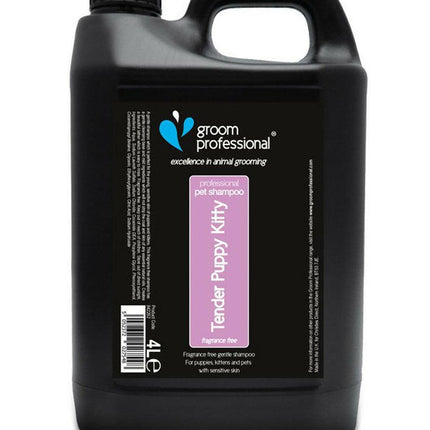 Groom Professional Tender Puppy Kitty Shampoo - gentle shampoo for puppies and kittens, concentrate 1:10.