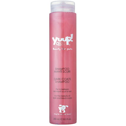 Yuup! Home Dark Coats Shampoo - shampoo for dark fur, for dogs and cats.