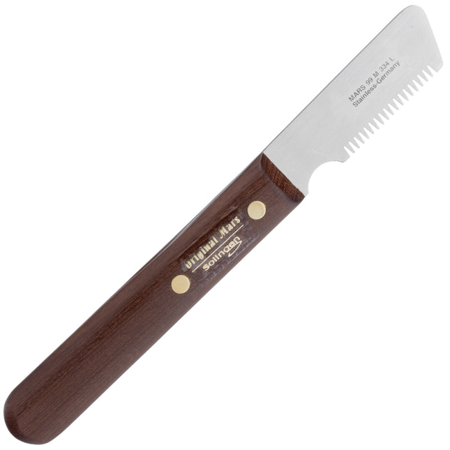 Mars - classic wooden trimmer for rough-haired breeds (99M334), for left-handed users.
