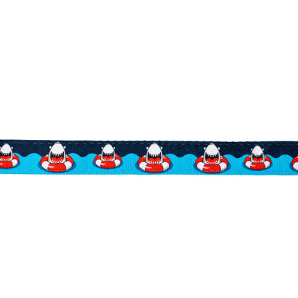 Max&Molly GOTCHA! Smart ID Cat Collar Frenzy The Shark - colorful collar for cats with a smart Tag pendant.