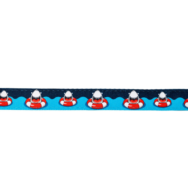 Max&Molly GOTCHA! Smart ID Cat Collar Frenzy The Shark - colorful collar for cats with a smart Tag pendant.
