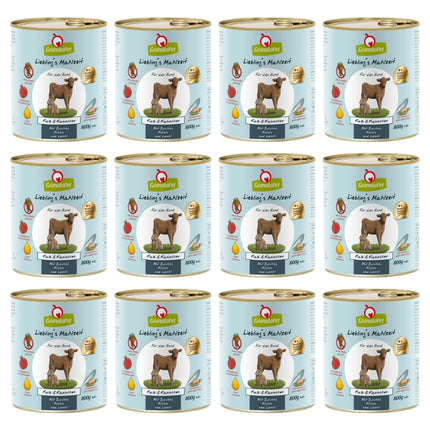 GranataPet Veal & Rabbit - grain-free wet food for dogs, veal and rabbit.
