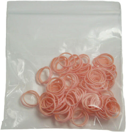 HPP Latex Rubber Bands 100pcs - 0.9cm.