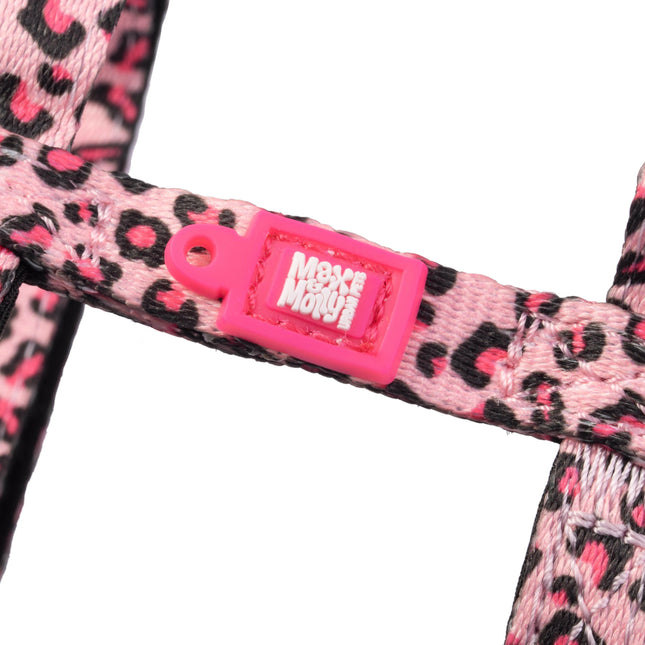 Max&Molly Cat Harness & Leash Leopard - harness and leash set for cats, leopard print pattern.