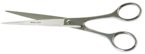Chadog IdealCut - nickel-plated straight scissors - 15cm.