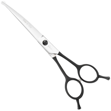 Geib Gator Trim 'n' Cut Safety Curved Scissors - lightweight, sharp, and handy safety curved scissors with a Teflon handle